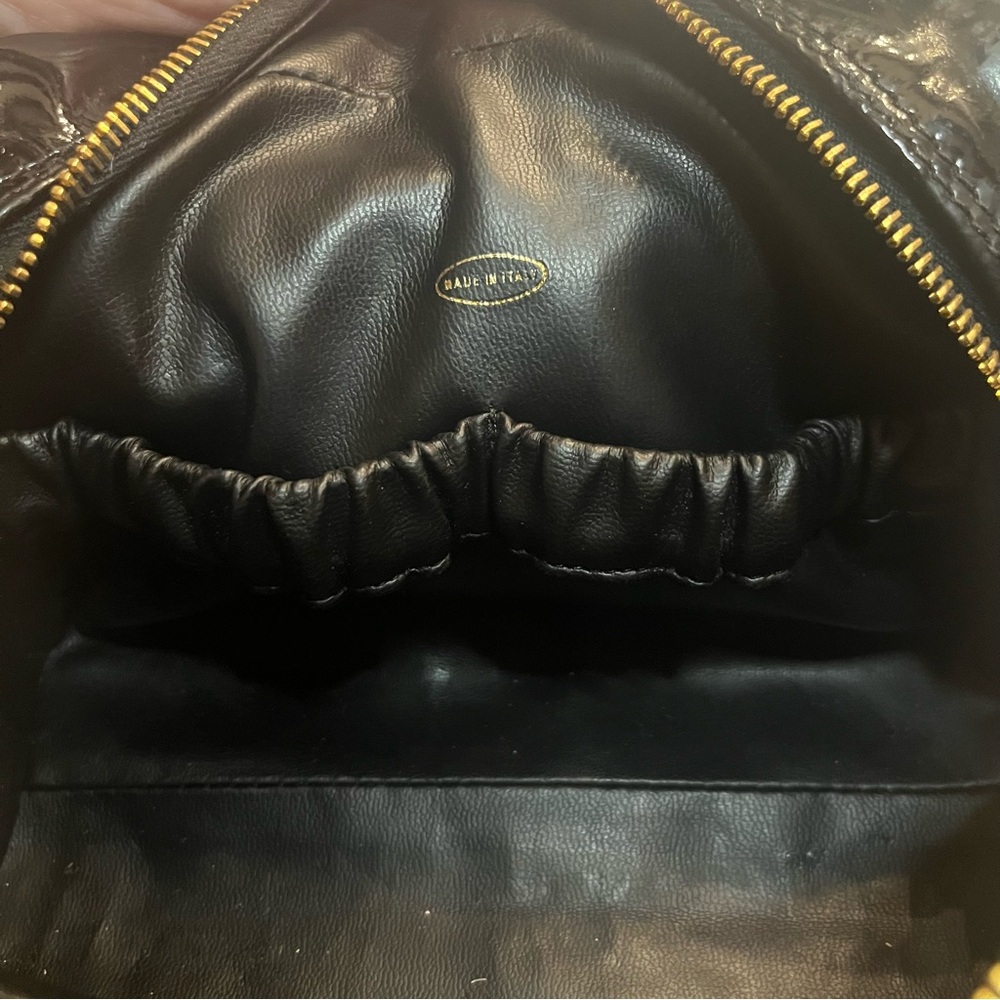 ❌SOLD!❌ CHANEL *As Is* Timeless Black Patent Leather Toiletries Case ULTRA RARE - Picture 4 of 17